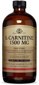 Solgar L-Carnitine 1500 mg 16 fl oz (473 ml) Natural Lemon Flavor 497770 фото