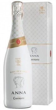 Ігристе Codorniu Anna Blanc de Blancs Brut, білий брют, 0.75л 11.5%, gift box (BWR8183) 1212967 фото