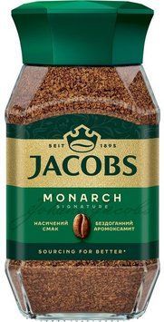 Кава розчинна Jacobs Monarch 95 г (4820206290885) 1354677 фото