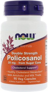 NOW Foods Policosanol 20 mg 90 caps 417189 фото