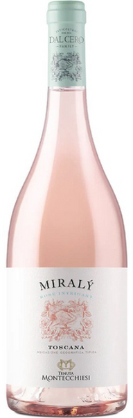 Вино Tenuta Montecchiesi Miraly Rose Toscana IGT рожеве сухе 12.5% 0.75 (WHS8059617871420) 1212301 фото