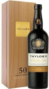 Вино Taylor's Golden Age 50yo Tawny червоне кріплене wooden box 0.75 л (BWR7556) 1083285 фото