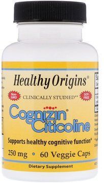 Healthy Origins Cognizin 250 mg 60 caps Когнизин (цитиколин) 487685 фото