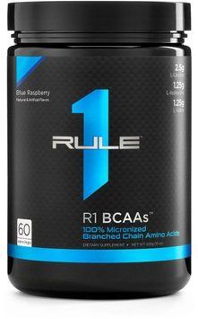 Амінокислота для спорту Rule One Proteins R1 BCAAs 432 g /60 servings/ Blue Raspberry 467206 фото