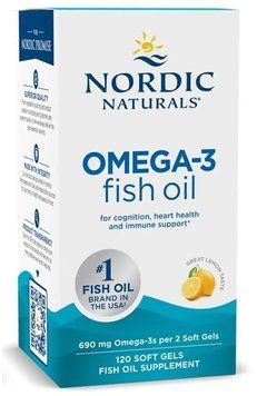 Nordic Naturals Omega-3 - 120 softgels 1453341 фото