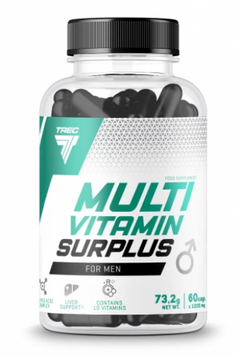 Trec Nutrition Multivitamin Surplus For Men Мультивітаміни для чоловіків 60 капсул 968906 фото