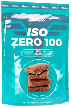 Протеїн Tesla Nutrition Iso Zero 100 1000g / 33 servings / Chocolate 1032112 фото