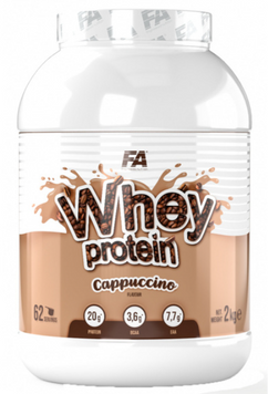 Протеїн Fitness authority Wellness Line Whey Protein 2000 g / 62 servings / cappuccino 1082106 фото