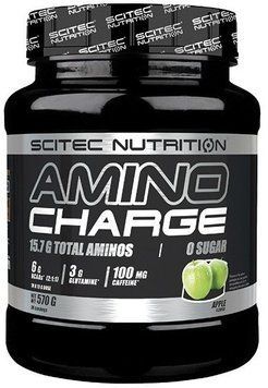 Амінокислота для спорту Scitec Nutrition Amino Charge 570 g /30 servings/ Apple 410511 фото