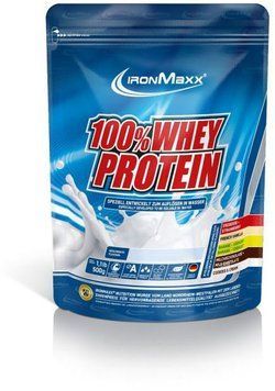 Протеин IronMaxx 100% Whey Protein 500 g /10 servings/ Mango Passion Fruit 872343 фото