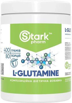 Амінокислота для спорту Stark Pharm L-Glutamine - 400g 1457991 фото
