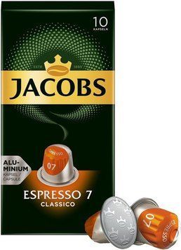 Кофе в капсулах Jаcobs Espresso Classico 7 10x5.2 г (8711000371176) 1355279 фото