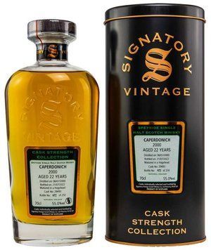 Виски Signatory Caperdonich Cask Strength 22 yo 2000 0.7 л (BWW7175) 1079111 фото