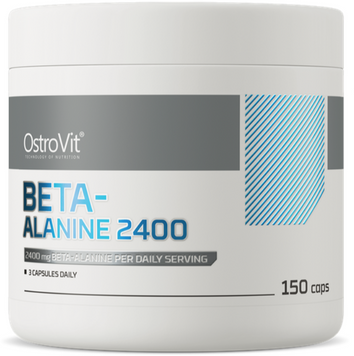 Амінокислота для спорту OstroVit Beta-Alanine 2400 mg 150 caps / 50 servings 1161115 фото
