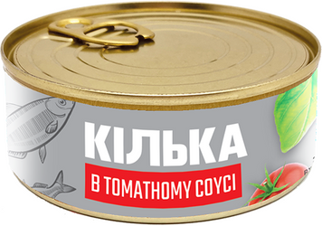 Килька BANGA в томатном соусе 240 г (4751017400227) 1337234 фото