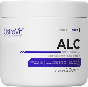 Жиросжигатель OstroVit ALC powder 200 g / 100 servings / natural 1022023 фото