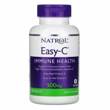 Natrol Easy-c 500 mg Вітамін C 120 таблеток 774796 фото