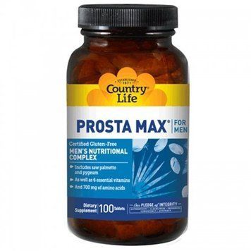 Country Life Prosta Max For Men 100 tabs Комплекс для здоров'я і підтримки функції простати 488793 фото