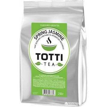 Чай TOTTI зелений Весняний жасмин 250 г розсипний (8719189233360) 1038559 фото