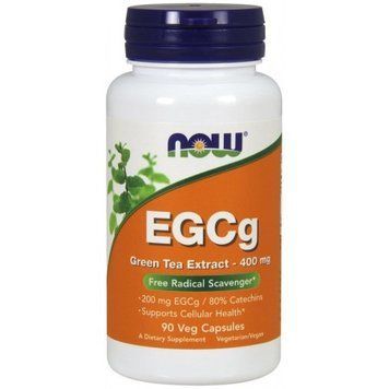 Now Foods EGCg Green Tea Extract 400 mg 90 caps 416611 фото