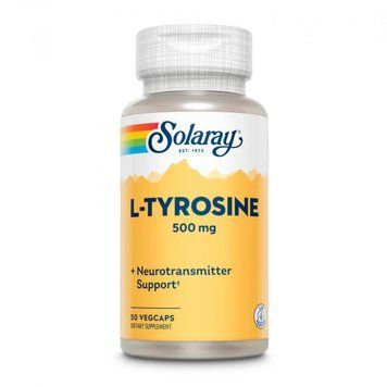 Solaray L-Tyrosine 500mg - 50 vcaps 1472076 фото