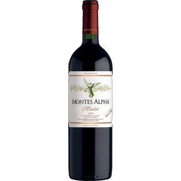 Вино Montes Montes Alpha Merlot (0,75 л) (BW5316) 439556 фото