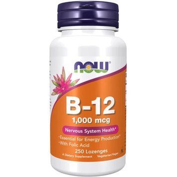 Now Foods B-12 1000mcg - 250 Lozenges 1450131 фото
