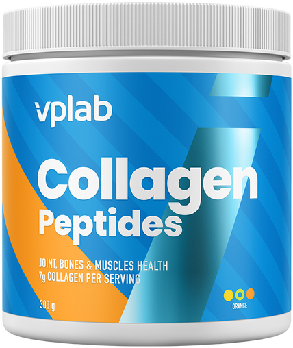 VPLab Collagen Peptides Колагенові пептиди зі смаком апельсина 300 г 898810 фото