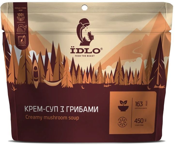 Крем-суп ЇDLO с грибами 60 г (4820219970071) 1015798 фото