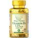 Puritan's Pride Vitamin D3 5000 Iu 200 Softgels (Витамин Д3) 519273 фото 1