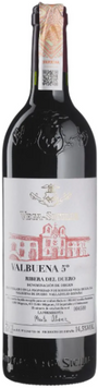 Вино Vega Sicilia Valbuena 5&deg; 2018 червоне сухе 14.5 % 0.75 л (BWR7587) 1232276 фото