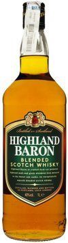 Віскі Highland Baron Blended Scotch 40% 1 л (FSH_5016840902614) 1359471 фото