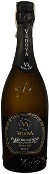 Вино ігристе Cantine Vedova Valdobbiadene Prosecco Superiore Extra Dry сухе біле 0.75 л (FSH_8020502006135) 1362179 фото