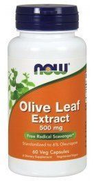 Now Foods Olive Leaf 500 mg 60 caps (Листья оливы) 417176 фото