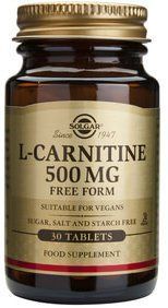 Solgar L-Carnitine 500 mg 30 Tablets L-Карнітін 497771 фото