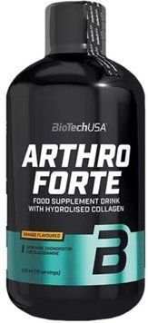 BioTechUSA Arthro Forte Liquid 500 ml/ 16 servings/ Orange 988767 фото