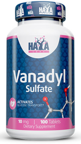 Haya Labs Vanadyl Sulfate 10 мг Сульфат Ванадила 100 таблеток 1054222 фото
