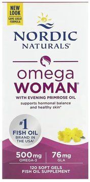 Nordic Naturals Omega Woman - 120 softgels 1453342 фото