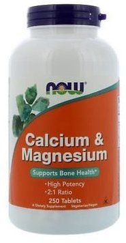 NOW Foods CAL- MAG 500/250 mg 250 TABS Кальций и магний 520645 фото