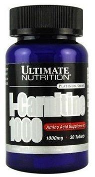 Жиросжигатель Ultimate Nutrition L-Carnitine 1000 30 tabs 390723 фото
