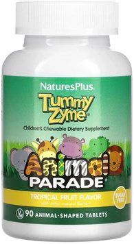 Nature's Plus Kids Tummy Zyme Chewable - 90 tabs 1468809 фото