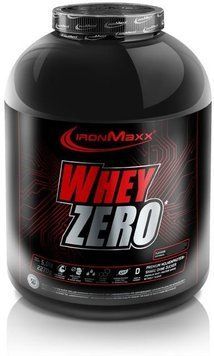 IronMaxx Whey Zero 2270 g /45 servings/ Raspberry 668859 фото
