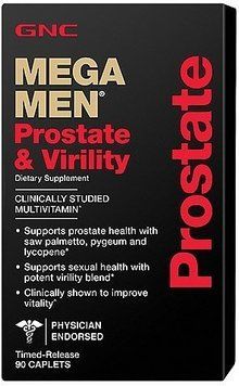 GNC Mega Men Prostate and Virility 90 caps 460618 фото