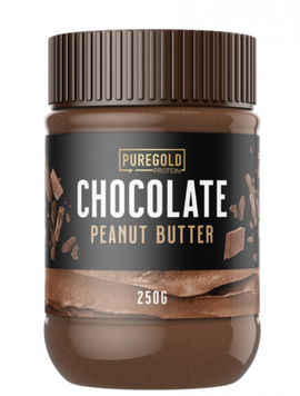 Арахісова паста Pure Gold Chocolate Peanut Butter 250 g 1102014 фото