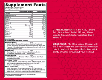 Передтренувальний комплекс BSN Endorush 390 g / 30 servings / Sour Candy 430355 фото