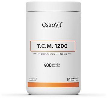 Креатин Ostrovit T.C.M. 1200 400 capsules три креатин малат 785070 фото