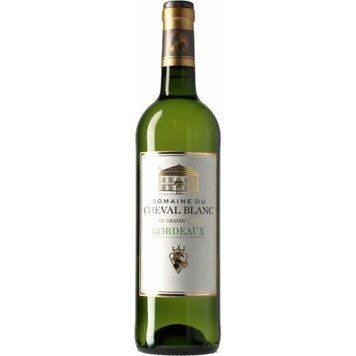 Вино Domaine du Cheval Blanc Cuve Grandes Vignes Bordeuax, біле сухе, 0.75л 12% (PRV3500610063046) 1216909 фото