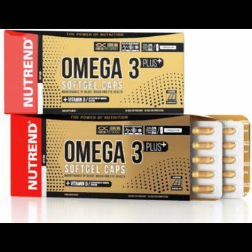 Nutrend Omega 3 Plus Compressed Омега 3 120 капсул 845338 фото