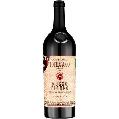 Вино Tombacco Rosso Piceno DOC Biologico червоне 0.75 л (WHS8003030878894) 815395 фото