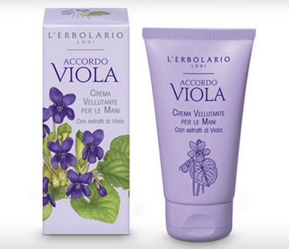 L'Erbolario Crema Vellutante Viola Оксамитовий крем для рук Фіалка 75 ml 886188 фото